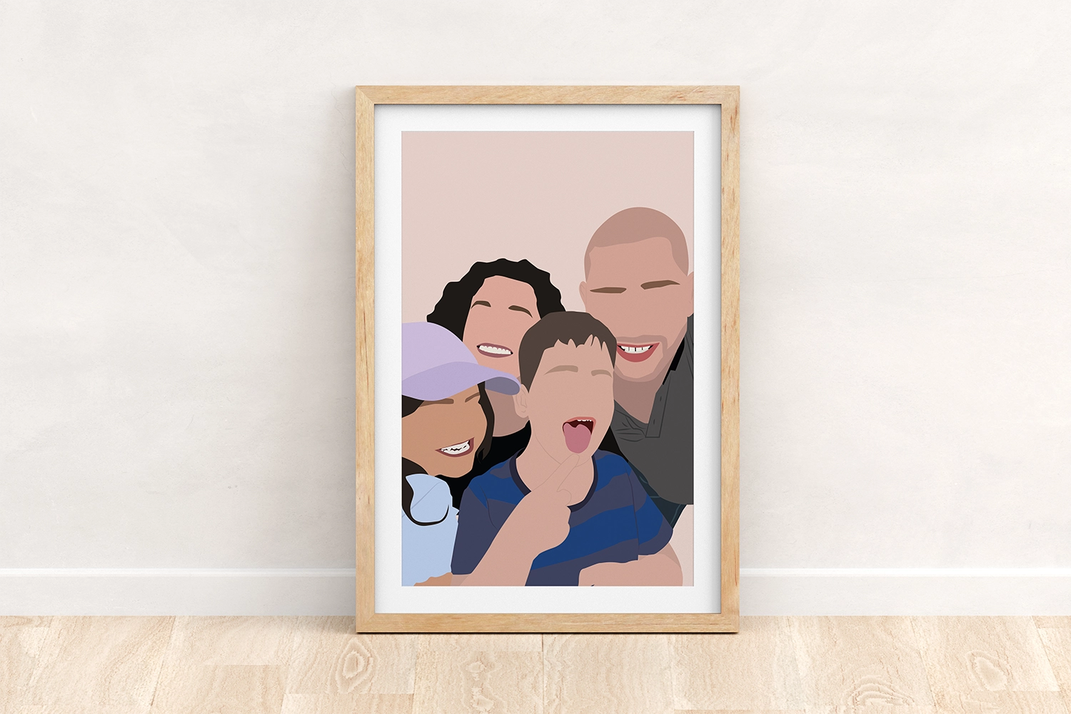 Portrait personnalisé - Idée cadeau